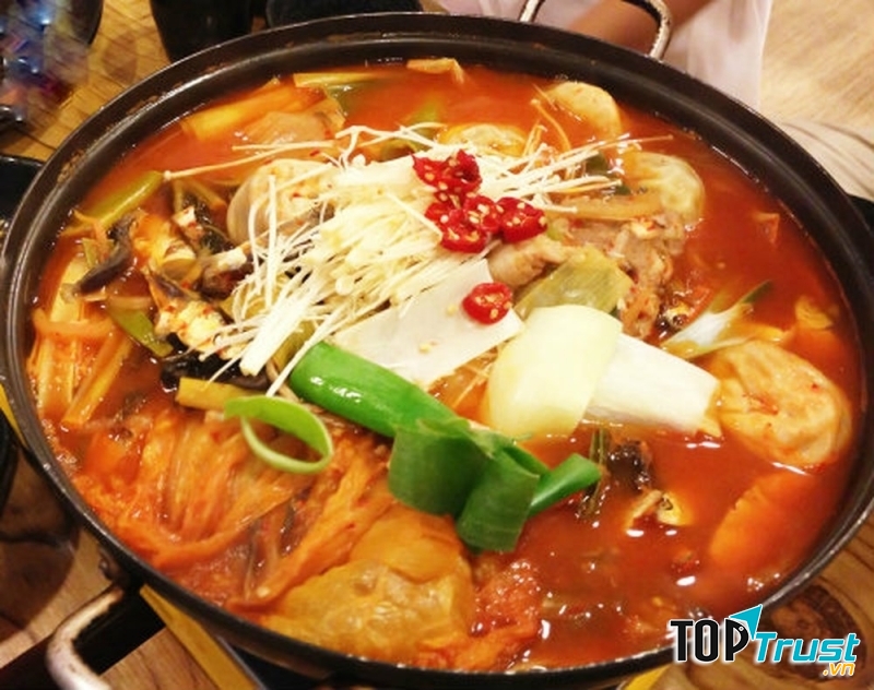 Lẩu đậu phụ Hàn Quốc