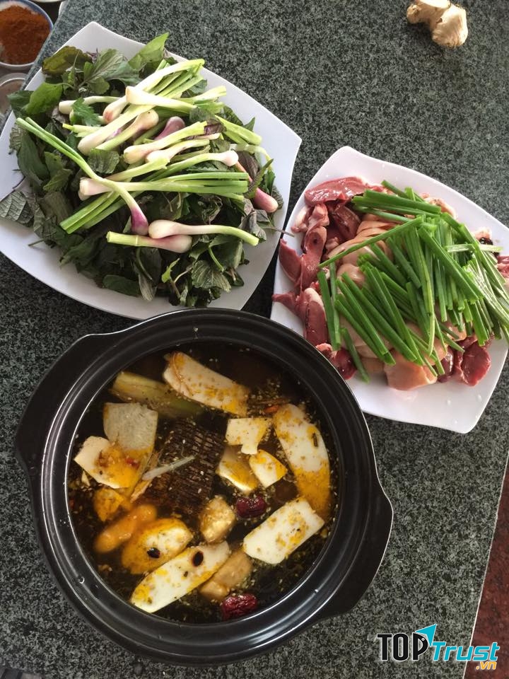 Món ăn tại Hai Ân