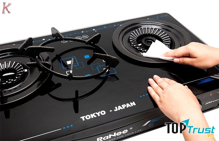 vệ sinh sạch sẽ bếp sau khi sử dụng để đảm bảo an toàn