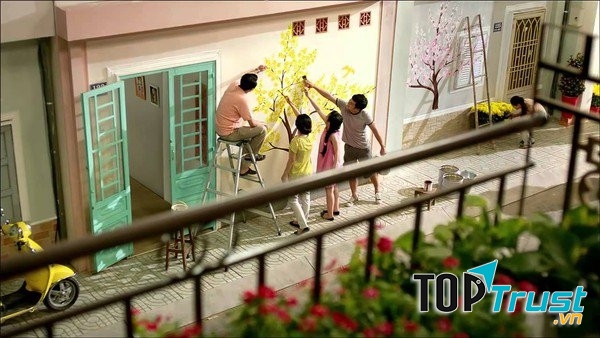 Lau dọn nhà cửa