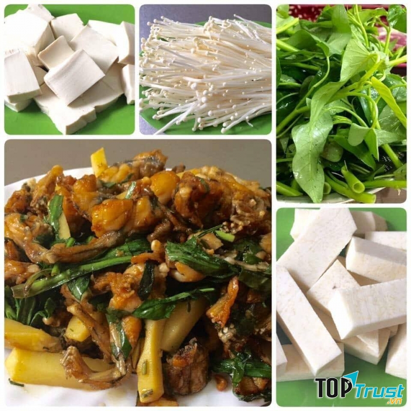 Set lẩu ếch Bop Bin Bo