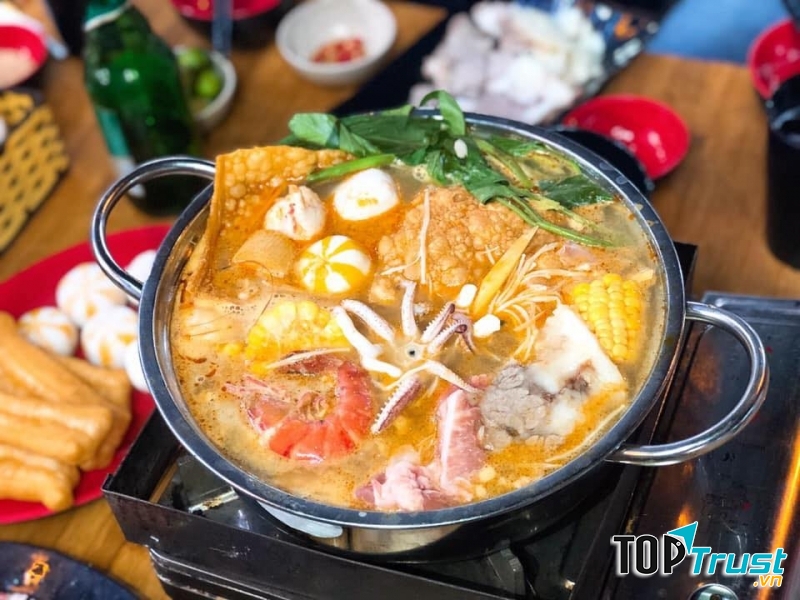 Lẩu hải sản Hằng Béo