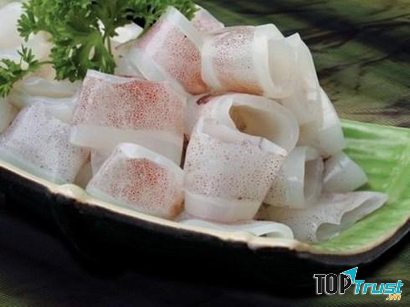 Hải sản phục vụ món lẩu