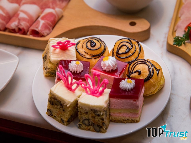 Bánh tráng miệng hấp dẫn