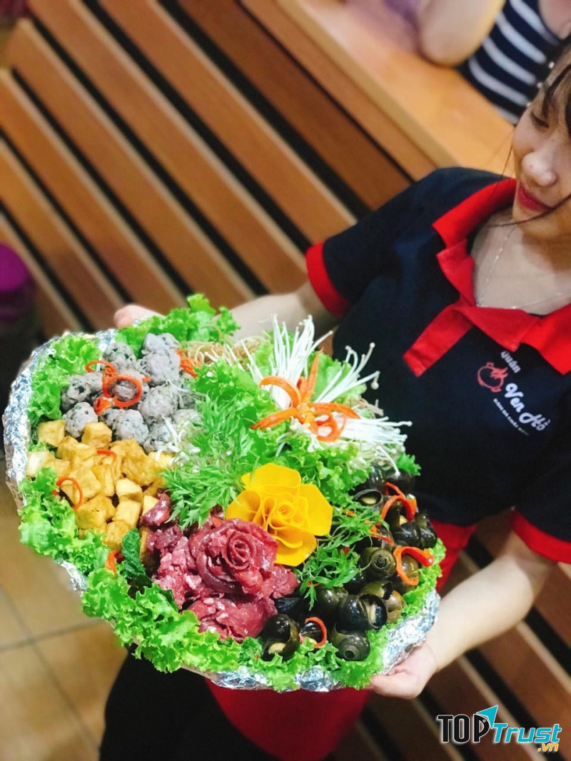 Món ăn ngon và trình bày rất đẹp mắt