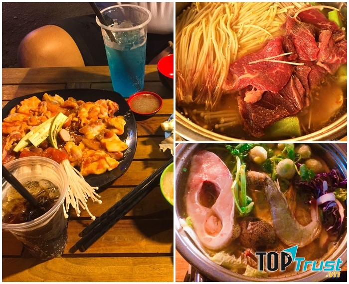 Trước hết đó là do chất lượng đồ ăn cực kỳ tuyệt vời, thực phẩm tươi ngon chỉ dùng trong ngày, vì thế bạn có thể yên tâm thưởng thức