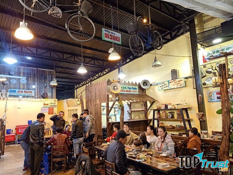 Không gian đậm màu xưa cũ