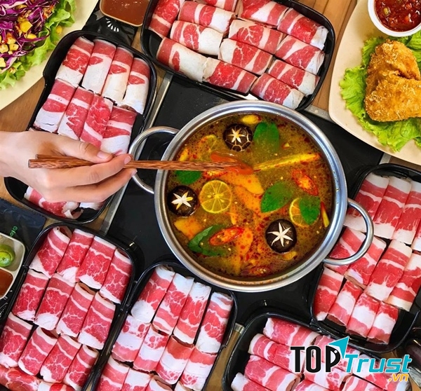 Lẩu Thái bò Mỹ