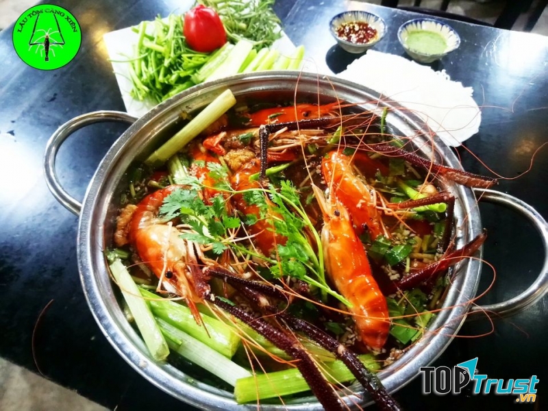 Lẩu TÔM CÀNG XIÊN