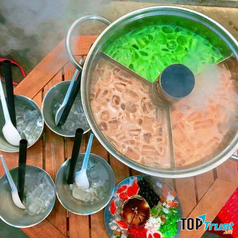 Lẩu trà sữa hấp dẫn