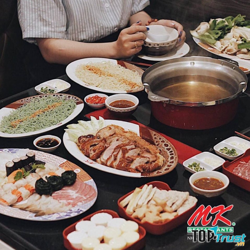 Lẩu tươi MK đảm bảo mang đến hương vị thơm ngon cho thực khách