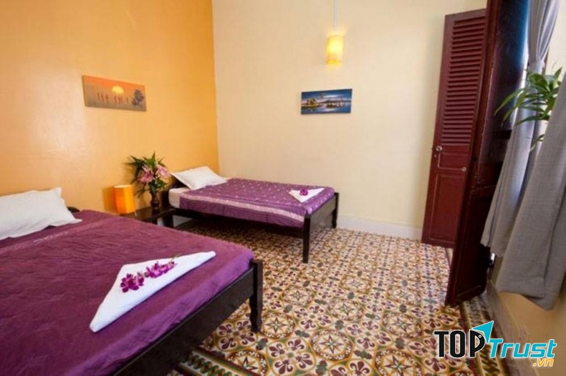 Phòng nghỉ ở đây khá đơn giản, nhưng vì thế mà có giá rất rẻ.