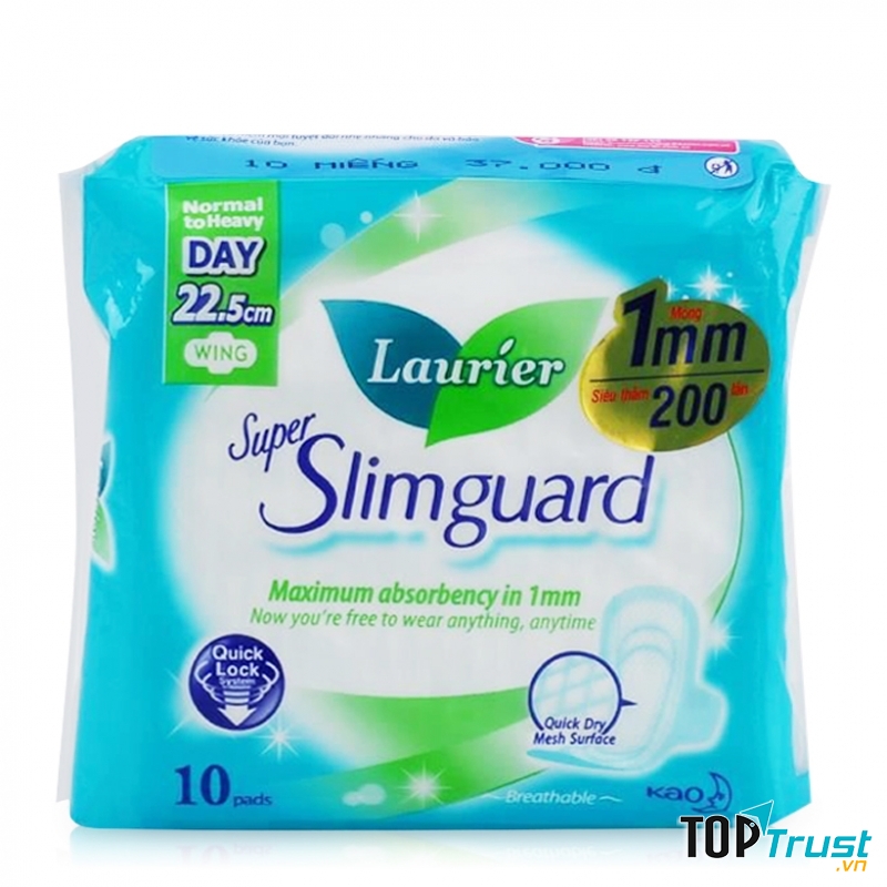 Nhãn hiệu băng vệ sinh cao cấp Laurier