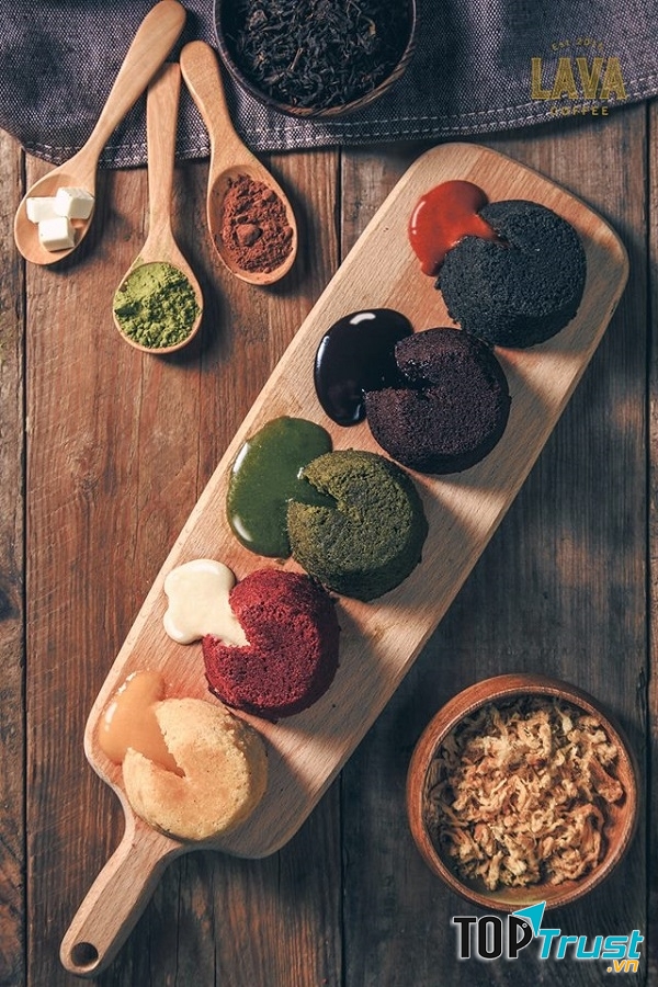 Những chiếc bánh lava cake thơm ngon hấp dẫn