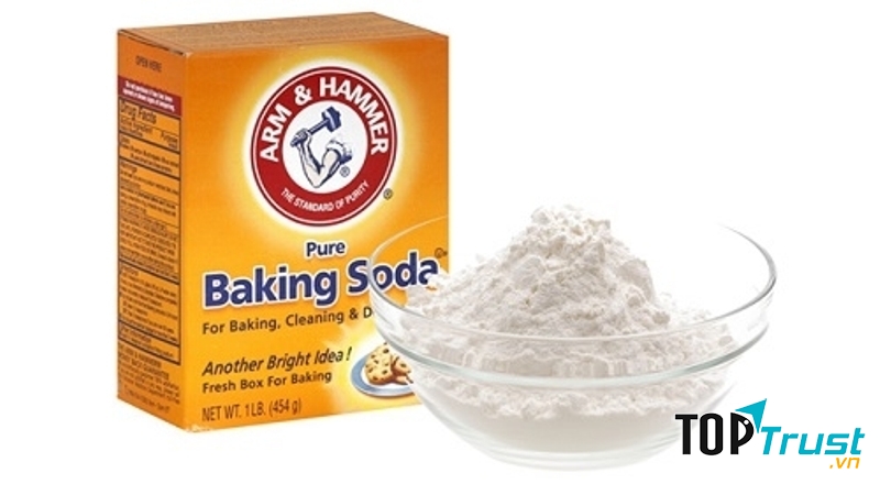 Sử dụng baking soda để lấy cao răng tại nhà