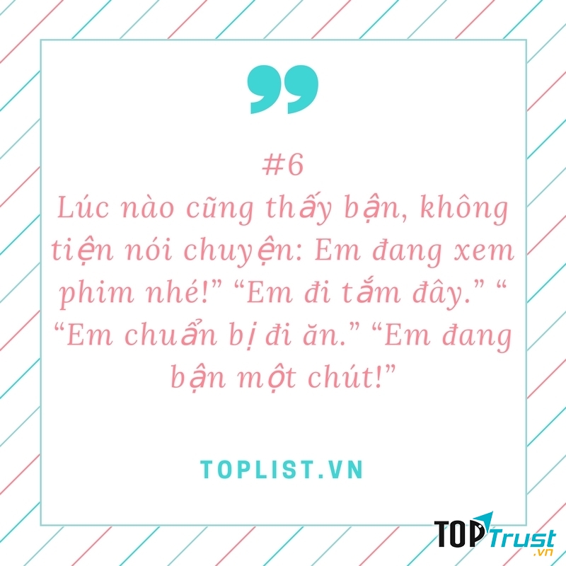 Lấy cớ lúc nào cũng bận để tránh xa bạn