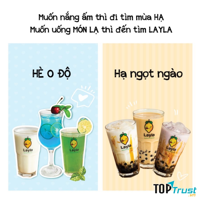 Layla - Tiệm trà chanh Văn Giang, Hưng Yên