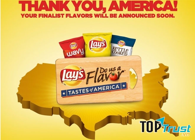 Lay's là thương hiệu khoai tây chiên nổi tiếng toàn cầu