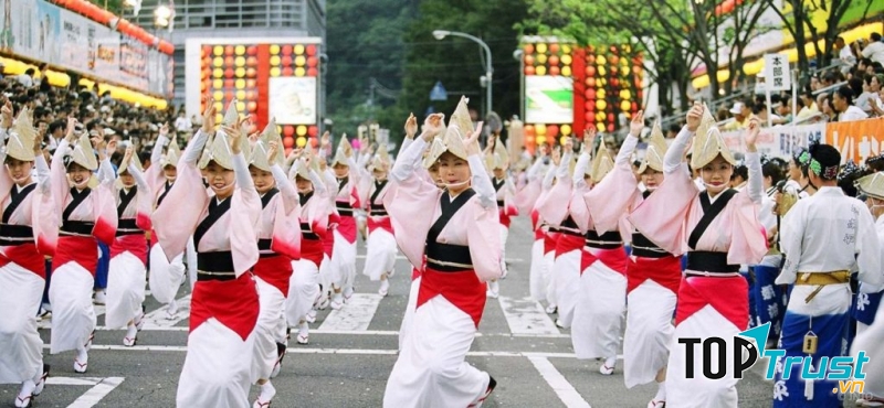 Lễ Hội Awa Odori Matsuri