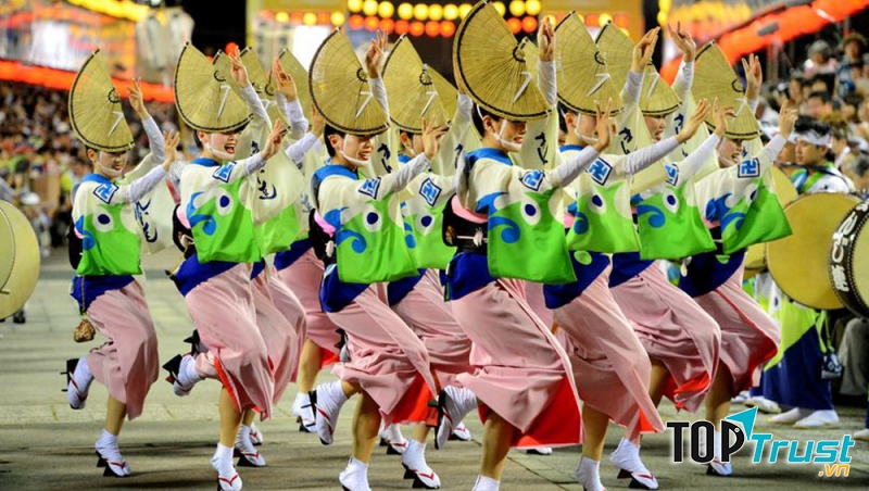 Lễ Hội Awa Odori Matsuri