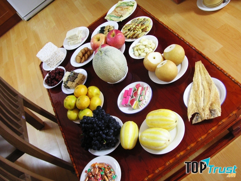Bánh trái không thể thiếu trong ngày Tết