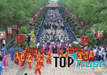 Lễ hội đền Hùng tại tỉnh Phú Thọ