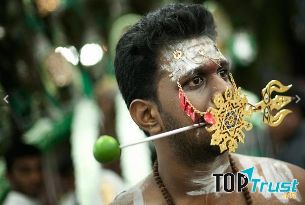 Thaipusam là một lễ hội Hindu mang tính tượng trưng rất cao
