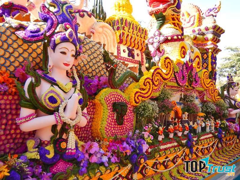 Lễ hội hoa Chiang Mai - Thái Lan