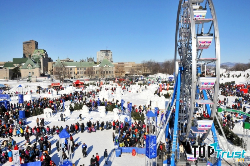 Lễ hội mùa đông ở Quebec – Canada