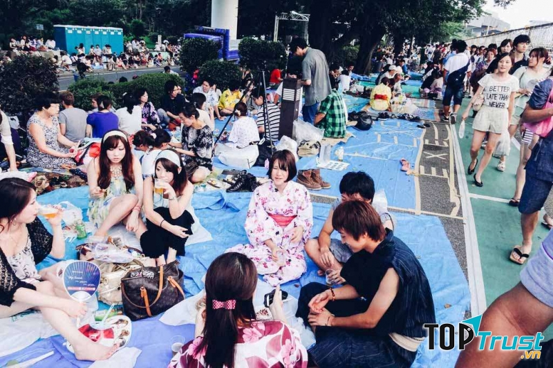 Lễ Hội Pháo Hoa Sông Sumida