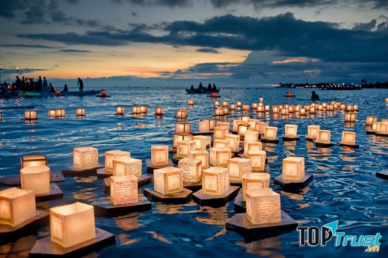 Lễ hội thả đèn hoa đăng, Hawaii