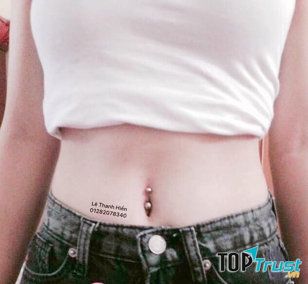 Lê Thanh Hiền xỏ khuyên