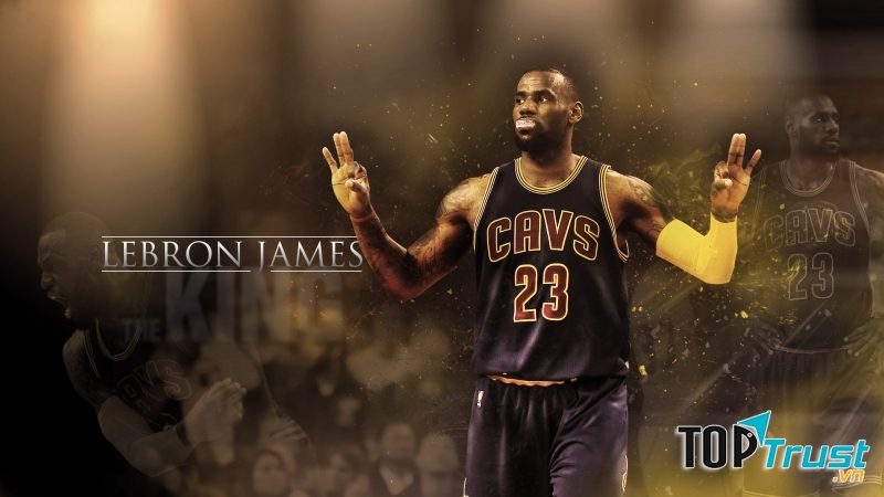 LeBron James là chỗ dựa tinh thần cho các CĐV Cleveland Cavaliers