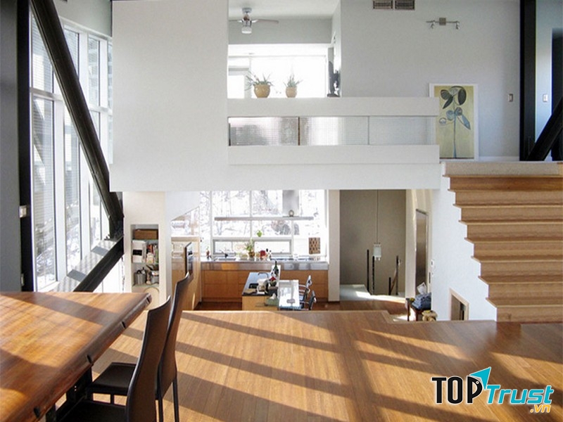 Ánh sáng bao trùm khắp không gian