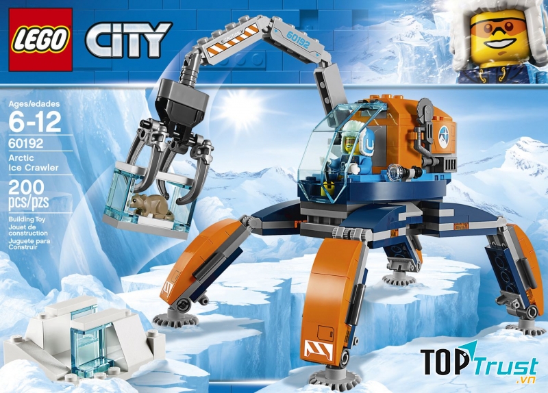 Máy Thu Thập Băng Bắc Cực LEGO CITY - 60192