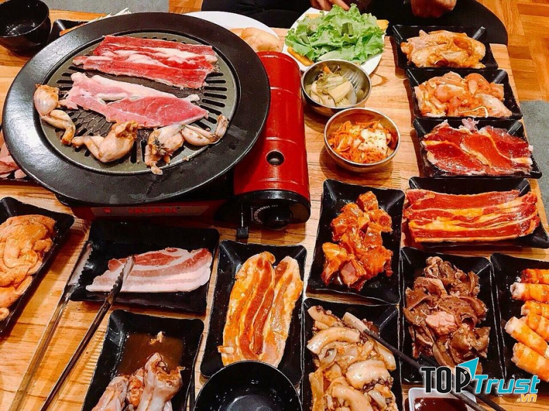 Lego Garden - Thịt nướng Hàn Quốc