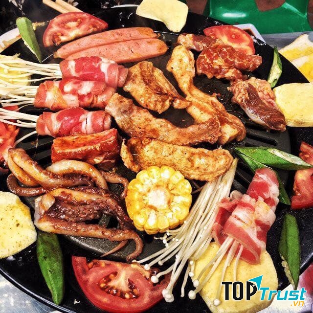 Lego Garden - Thịt nướng Hàn Quốc