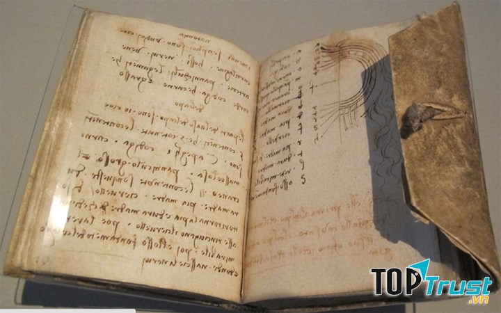 Codex Leicester được biết đến là cuốn sách cổ có giá đắt nhất trên thế giới hiện nay