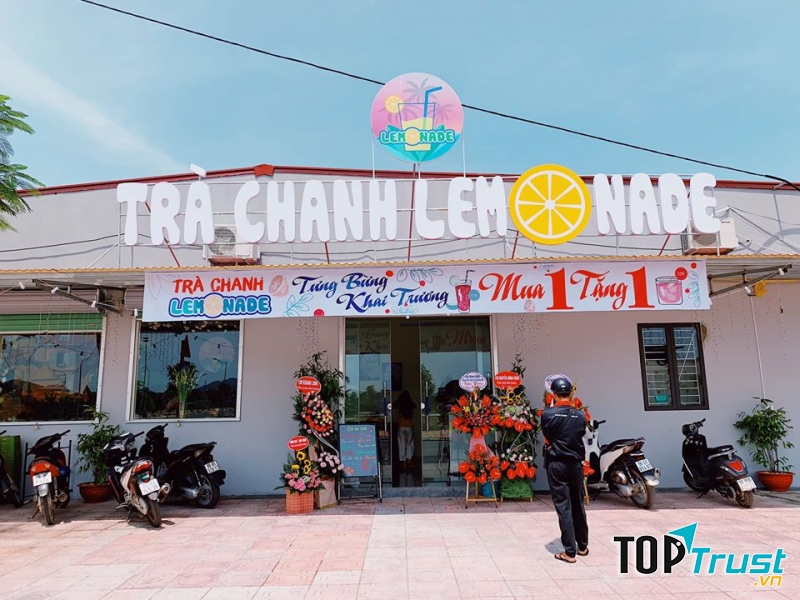 Trà chanh Lemonade những ngày mới khai trương
