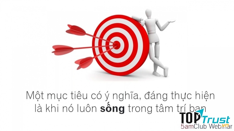 Hãy đặt mục tiêu và quyết tâm thực hiện