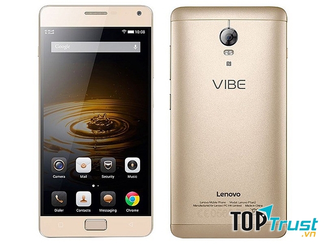 Thiết kế sang trọng của Lenovo P2.