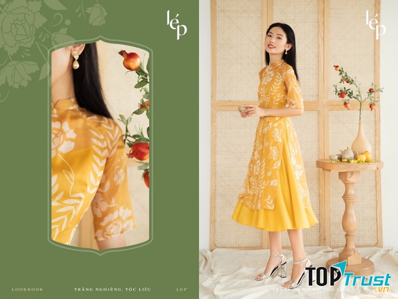 Áo dài Thảo Mộc tại Lep'