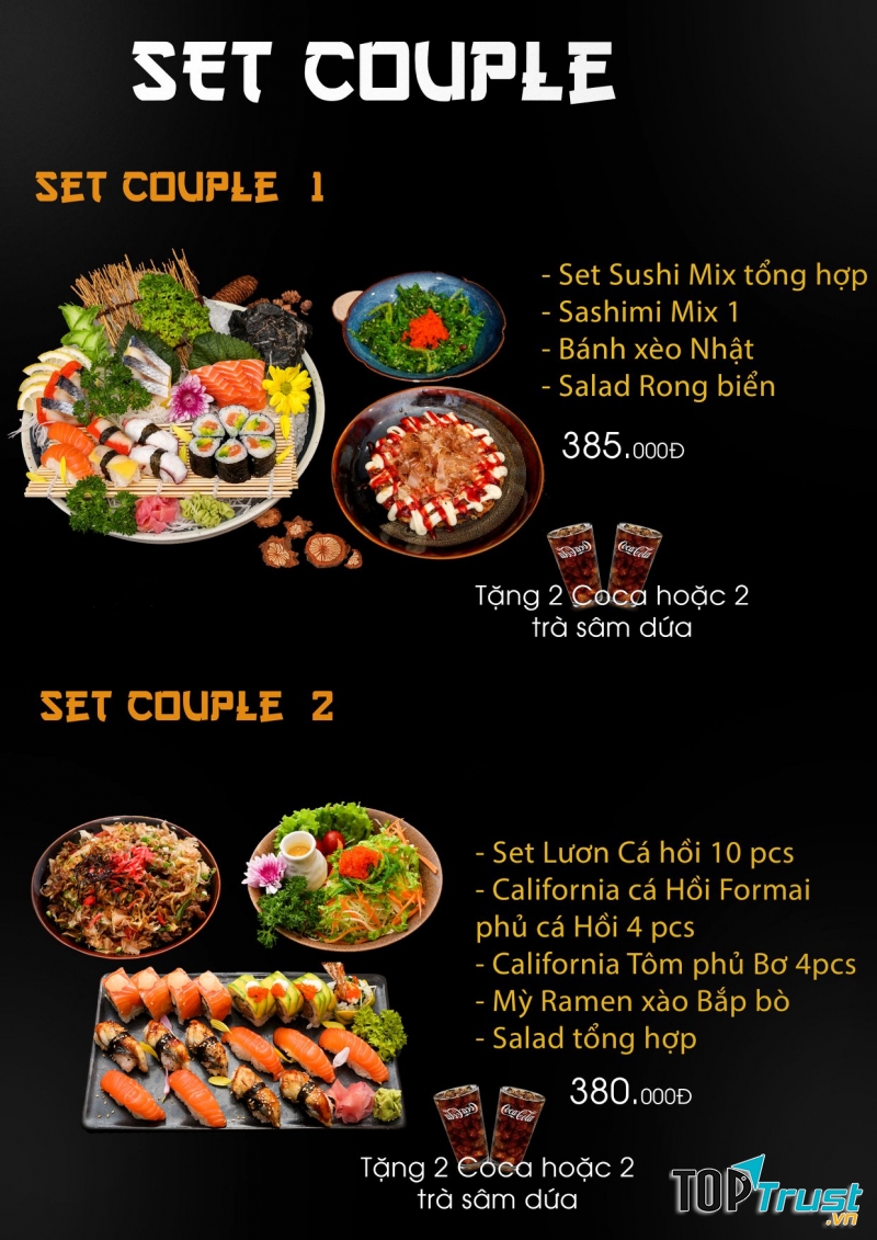 Let's Sushi -Sushi Online đầu tiên tại Hà Nội