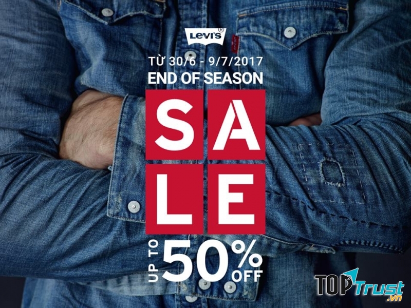 Levi's giảm giá đến 50%