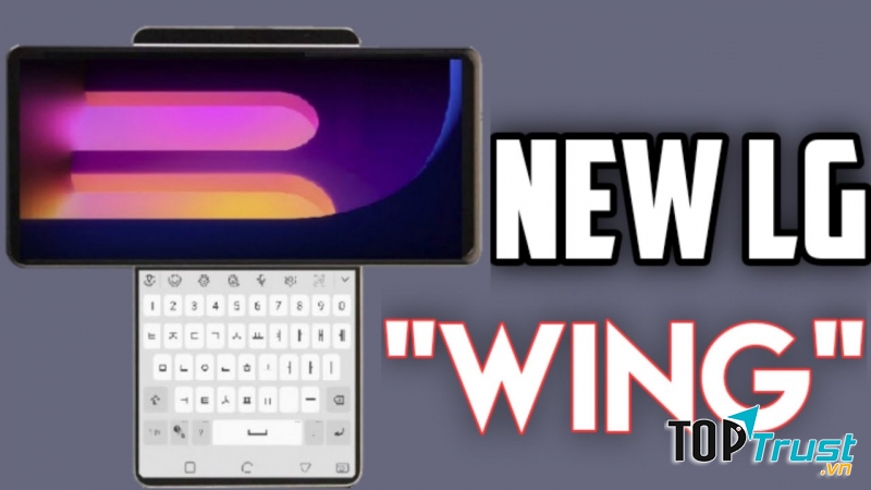 LG với dòng máy LG WING vô cùng độc đáo