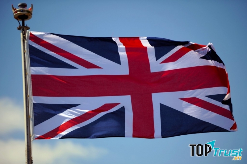Quốc kỳ của  Liên hiệp Vương quốc Anh và Bắc Ireland