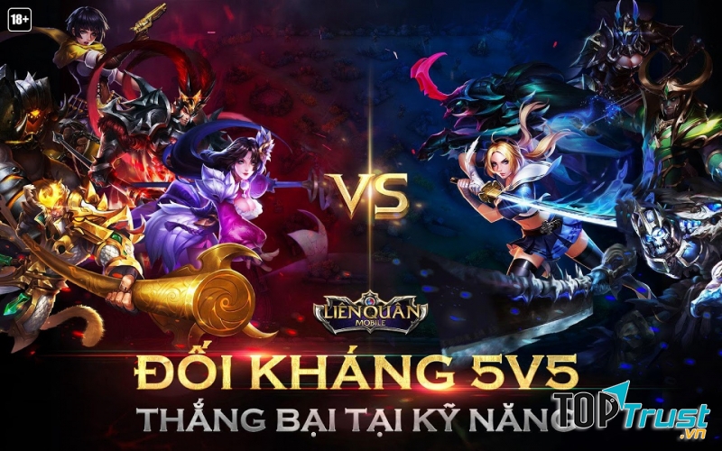 Đồ họa bắt mắt với Liên Quân Mobile