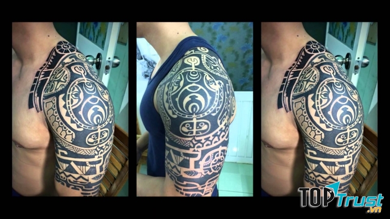 Like Tattoo luôn thể hiện hết mình trên các hình xăm đầy tâm huyết