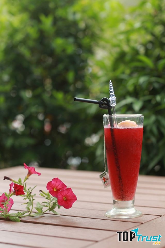 Những ly cà phê không những bắt mắt mà hương vị rất tuyệt cú mèo