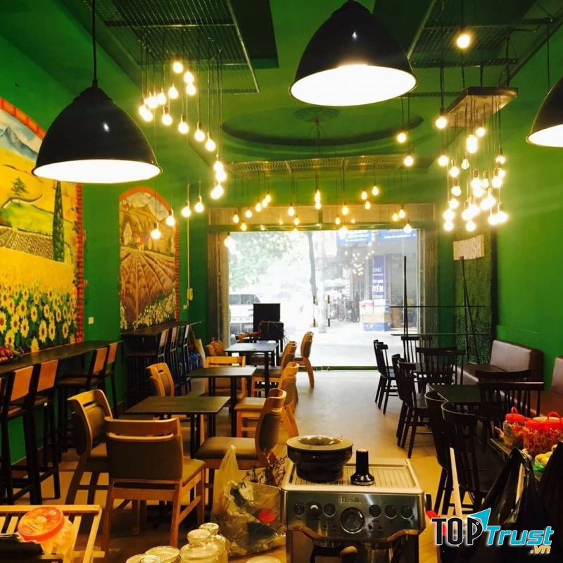 Không gian Lime Coffee tại cơ sở 1